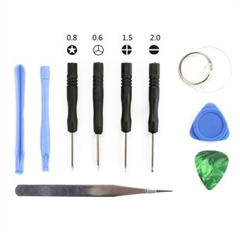 10-in-1 Screwdriver Crowbars Disassemble Repair Opening Tool Kit for iPhone 7 4.7 inch