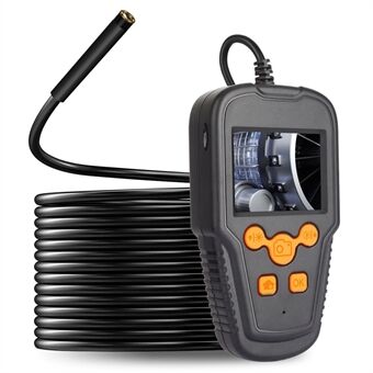 P60A 10m Hard Wire 5.5mm Lens Portable 2.4 inch Screen Industrial Endoscope HD 1080P Pipe Inspection Camera Borescope