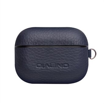 QIALINO Shockproof Style Leather Case Cover for Apple AirPods Pro