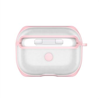 PC Dual-color Clear Matte Case for Apple AirPods Pro