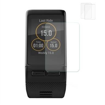 HAT PRINCE 2Pcs/Set 0.2mm 9H 2.15D Tempered Glass Screen Protectors for Garmin Vivoactive HR