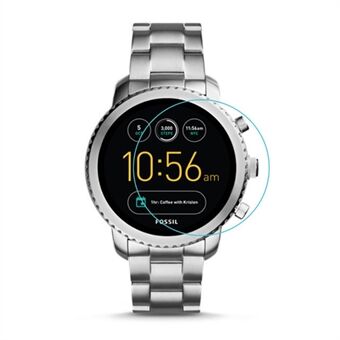 2.5D Arc Edges Tempered Glass Screen Protective Film for Fossil Q Explorist Gen 3 Smartwatch