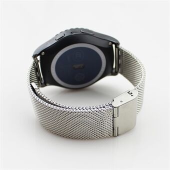 20mm Mesh Metal Watchband Wristband for Samsung Gear S2 Classic SM-R732 - Silver Color