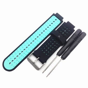 Silicone Watch Band Replacement for Garmin Forerunner 220/230/235/630/620/735