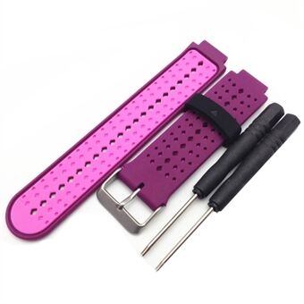 Unisex Universal Silicone Soft Watch Band for Garmin Forerunner 220/230/235/630/620/735