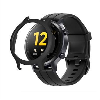 Anti-scratch Hard PC Protective Watch Case Shell for Realme Watch S - Black