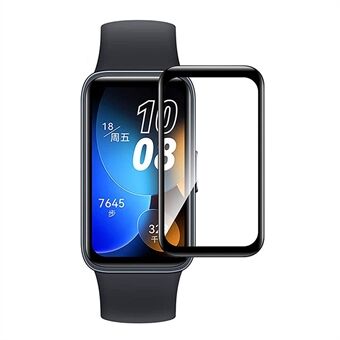 1Pc HD Clear Screen Protector for Huawei Band 8 , Black Edge Anti-scratch 3D PET Screen Film