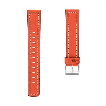 18mm Genuine Leather Watch Strap Smart Watch Band Watchband for Xiaomi Mi Watch