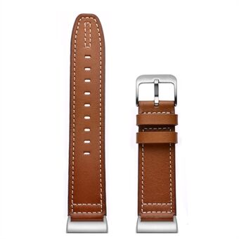 Genuine Leather Coated Smart Watch Band Strap for Fitbit Charge 4 / 3