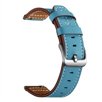 18mm Genuine Leather U Shape Head Watch Band for Huawei TalkBand B5/B3 Active/B2 Active