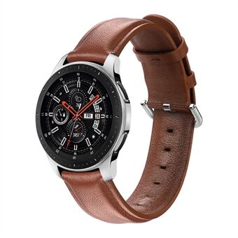 20mm Genuine Leather Smart Watch Replacement Strap for Samsung Galaxy Watch 42mm