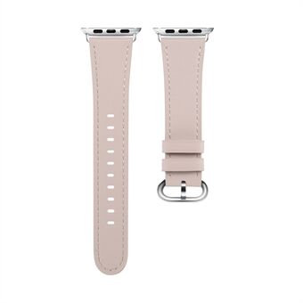 Genuine Leather Smart Watch Replacement Strap for Apple Watch Series 6/SE/5/4 40mm /Series 3/2/1 38mm