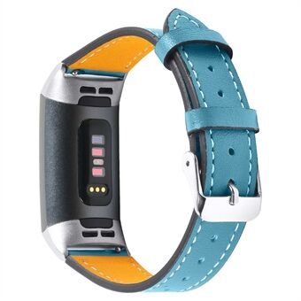 Genuine Leather Coated Smart Watch Band for Fitbit Charge 4/3