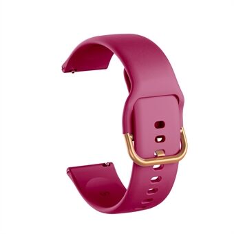 20mm Silicone Watchband Strap with Rose Gold Buckle for Samsung Galaxy Watch Active2