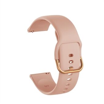 20mm Silicone Watchband Strap with Rose Gold Buckle for Samsung Galaxy Watch Active2