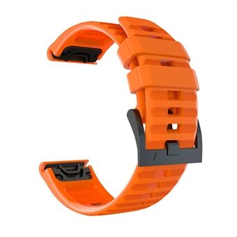 26mm Silicone Smart Watch Band Replacement for Garmin Fenix 6X GPS/ 6X Pro etc.