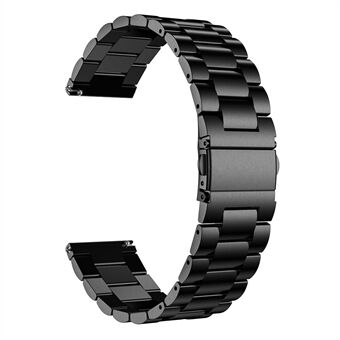 Stainless Steel Smart Watch Band Replacement for Samsung Galaxy Watch3 41mm - Black