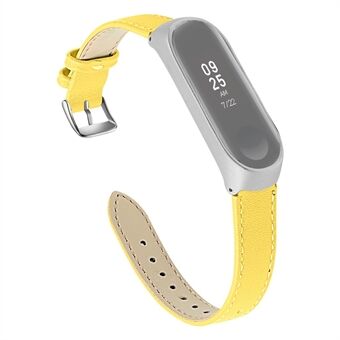 Quality Genuine Leather Watch Band Replacement for Xiaomi Mi Band 5