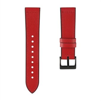 20mm Leather Coated TPU Watch Strap for Samsung Galaxy Watch Active1/2 / Galaxy Watch 42mm etc.