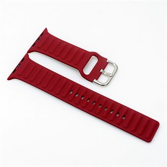 Fashion Silicone Watch Strap for Apple Watch Series 1/2/3 38MM / Watch Series 4/5/6/SE 40MM