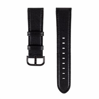 20mm Solid Color PU Leather Watch Band for Samsung Galaxy Watch 42mm Watch Strap Replacement