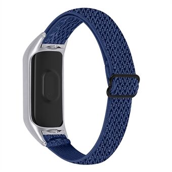 Braided Nylon Strap Watch Band Adjustable Elastic Solo Sports Loop Bracelet for Xiaomi Mi Band 4 / 3