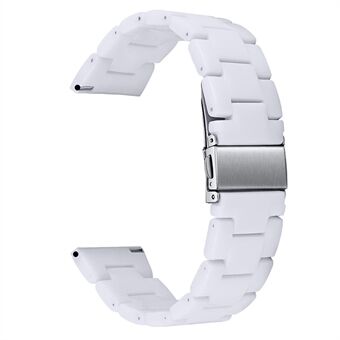 Resin Watch Band Stainless Steel Buckle Strap Bracelet for Samsung Galaxy Watch4 Classic 42mm / 46mm