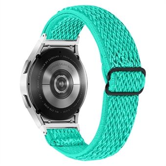 For Samsung Galaxy Watch4 Active 40mm/44mm / Watch4 Classic 42mm/46mm Replacement Strap Elastic Woven Adjustable Smartwatch Wrist Band