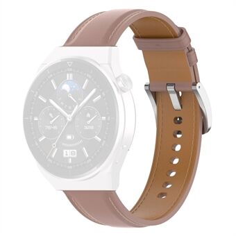 For Samsung Galaxy Watch 5 40mm / 44mm / Watch 5 Pro 45mm / Watch4 40mm / 44mm / Watch4 Classic 42mm Genuine Leather Smart Watch Band Wrist Strap