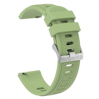 For Samsung Galaxy Watch3 45mm / Galaxy Watch 46mm / Huami Amazfit Pace Silicone Watch Band Textured 22mm Wrist Strap