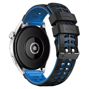 For Huawei Watch 4 / 4 Pro / Watch 3 / 3 Pro Silicone Watch Band 22mm Textured Watch Strap with Dual Buckle