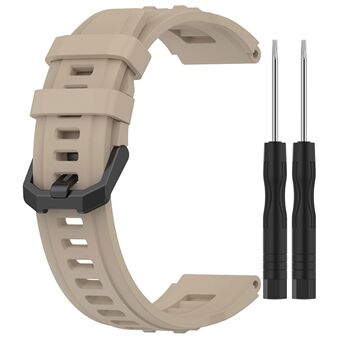 For Huami Amazfit T-rex Ultra A2142 Silicone Watch Strap Adjustable Wrist Band