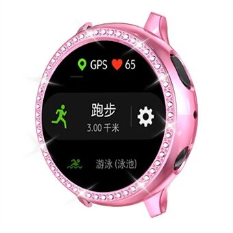 Rhinestone Decor Smart Watch PC Protective Case for Samsung Galaxy Watch Active2 40mm