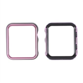 Electroplating Smart Watch PC Case Cover Frame for Apple Watch Series 4/5/6/SE 40mm