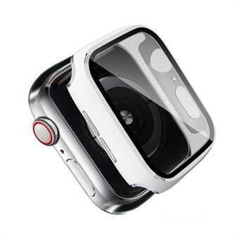 One-Piece Plated PC Bumper + Tempered Glass Full Body Wach Cover for Apple Watch Series 3/2/1 42mm