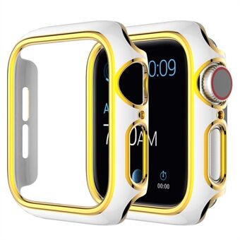 Electroplating PC Frame Protective Cover for Apple Watch Series 4/5/6/SE 40mm