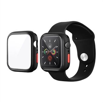 TPU + Tempered Glass Watch Protector Cover for Watch Series 4/5/6/SE 44mm