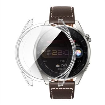 ENKAY Anti Scratch Transparent TPU Smart Watch Case Cover for Huawei Watch 3 Pro 48mm - Transparent