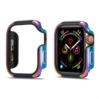 Aluminum Alloy + TPU Protective Watch Case Frame Cover for Apple Watch Series 4/5/6/SE 44mm