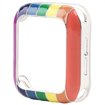 Multi-color Epoxy Hard PC Watch Cases for Apple Watch SE/Series 4/5/6 40mm