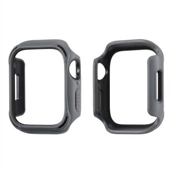 For Apple Watch Series 7 41mm Dual Color Hard PC + Soft TPU Watch Case Anti-scratch Protective Cover