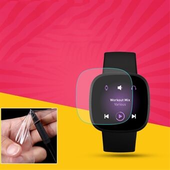 Soft TPU Film for Fitbit Versa 3/Sense Anti-explosion Screen Protector