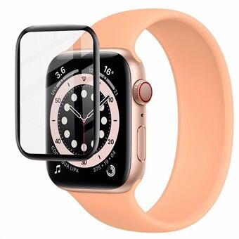 IMAK Black-Edge Organic Glass Watch Screen Protector Scratch-Resistant Film for Apple Watch SE 44mm/Series 6 44mm