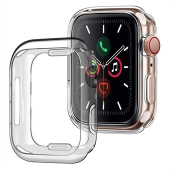 Full Protection Transparent TPU Protective Watch Case Cover for Apple Watch Series 7 41mm