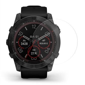 For Garmin Fenix 7/Quatix 7 47mm Ultra Clear Screen Protector Flexible TPU Anti-scratch Screen Protective Film