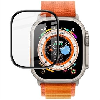 IMAK for Apple Watch Ultra 49mm HD Ultra-thin Screen Protector Anti-Abrasion Smooth Touch PMMA Watch Screen Film