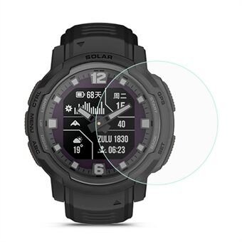 For Garmin Instinct Crossover D34mm Ultra Clear Screen Protector Explosion-proof Anti-abrasion Soft TPU Screen Film