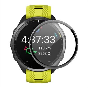 ENKAY HAT-PRINCE Watch Screen Film for Garmin Forerunner 965 , HD Clear 3D Curved Soft PC Edge+PMMA Full Screen Protector