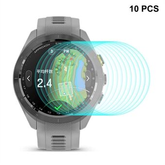 ENKAY HAT PRINCE 10PCS For Garmin Approach S70 Clear 0.2mm Film 9H High Aluminum-silicon Glass Watch Protectors Guard