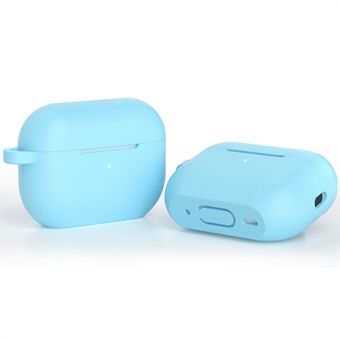 For AirPods Pro 2 Bluetooth Earphone Silicone Protective Case Flat Bottom Anti-drop Cover (2mm Thickness)